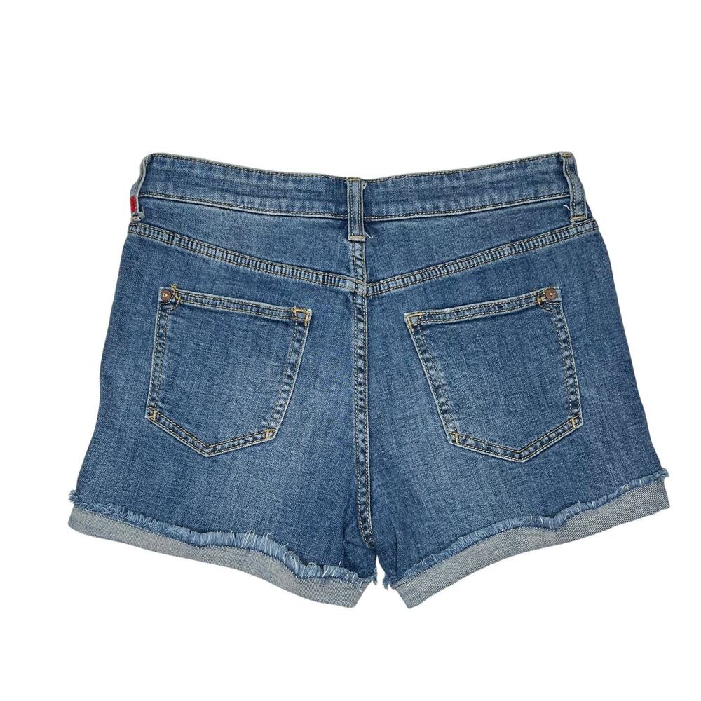 Anthropologie {Pilcro} Cuffed Button Fly High-Rise Denim Shorts sz 26 - Picture 5 of 8